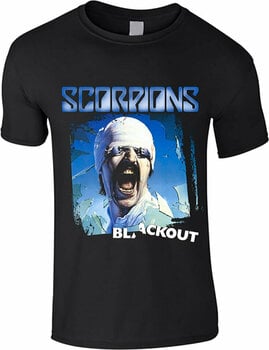 Shirt Scorpions Shirt Black Out Unisex Black 11 - 12 Y - 1