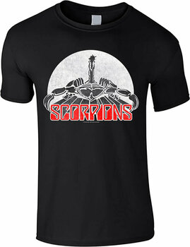 Tričko Scorpions Tričko Logo Černá 7 - 8 let - 1