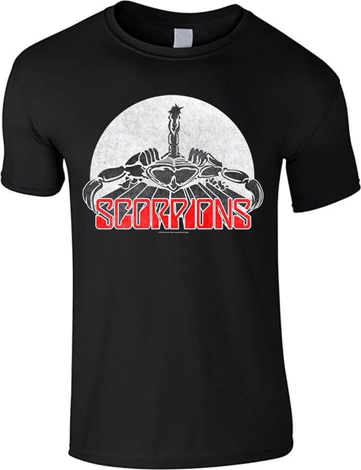 T-Shirt Scorpions T-Shirt Logo Unisex Black 9 - 10 Y