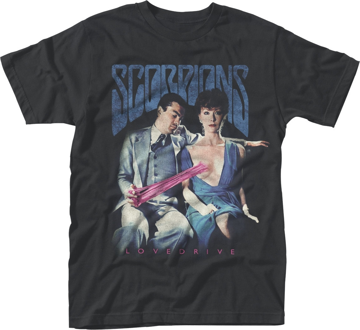T-shirt Scorpions Love Drive Black 2XL T-shirt
