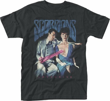 T-shirt Scorpions Love Drive Black 2XL T-shirt - 1