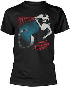 T-shirt Scorpions Savage Amusement Black XL T-shirt - 1