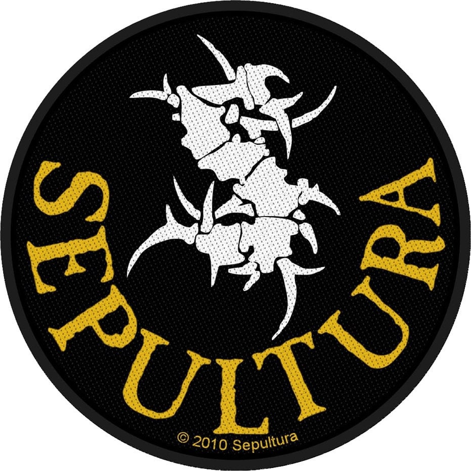 Кръпка Sepultura Circular Logo Кръпка