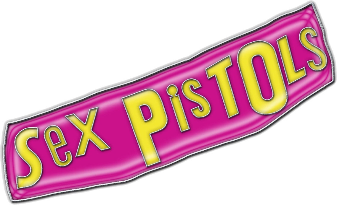 Rintamerkki Sex Pistols Logo Rintamerkki