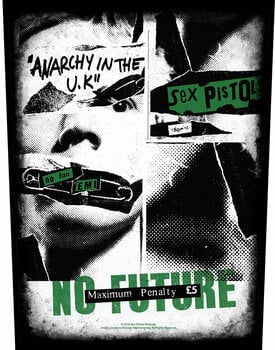 Nášivka / Odznak Sex Pistols No Future Nášivka - 1