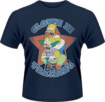 T-shirt The Simpsons Bleu Foncé L T-shirt de film - 1