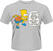 T-shirt The Simpsons Gris L T-shirt de film