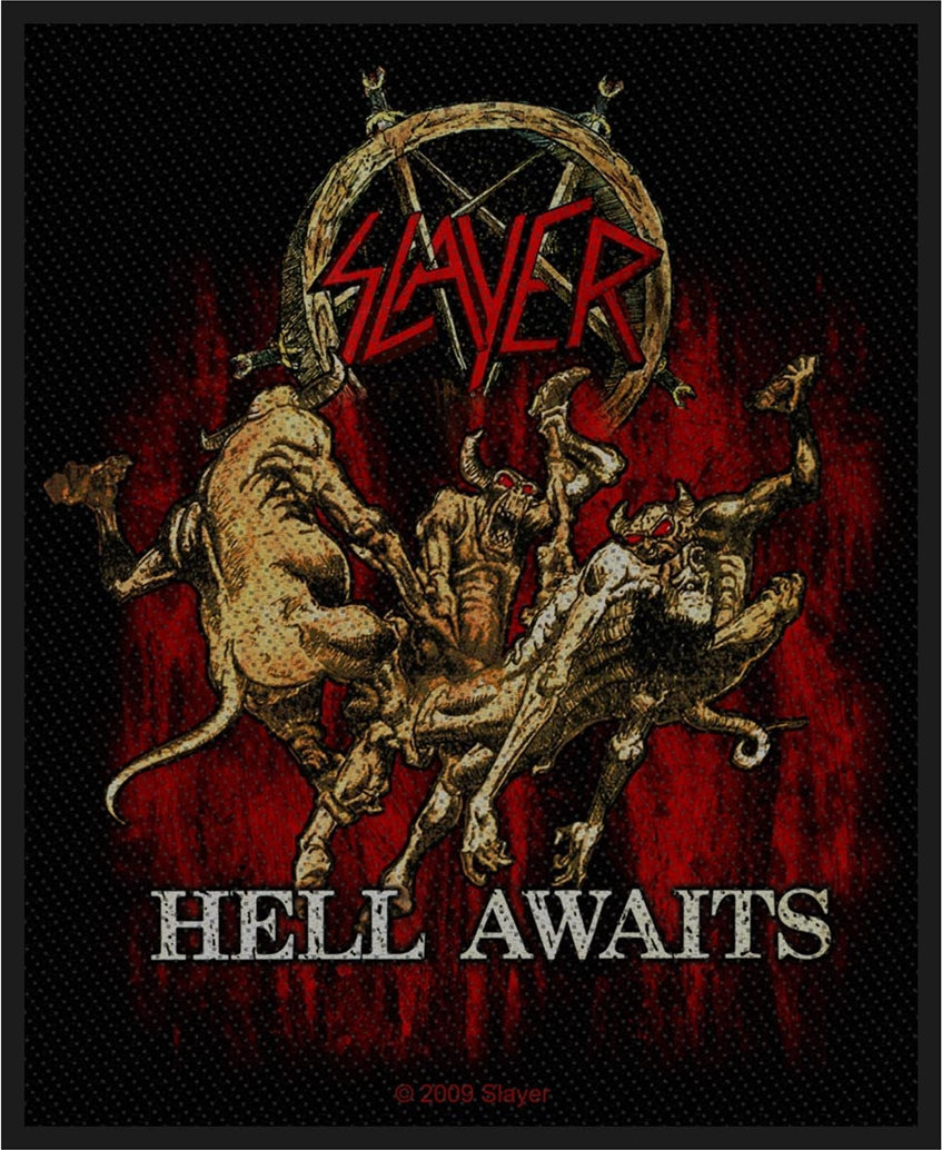 Naszywka Slayer Hell Awaits Naszywka