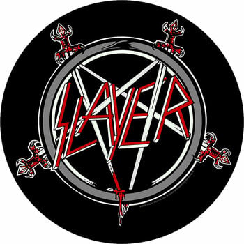 Patch, klistermärke, märke Slayer Pentagram Sy-på-lapp - 1