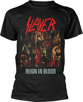 Tricou Slayer Tricou Reign In Blood Bărbaţi Negru S - 1