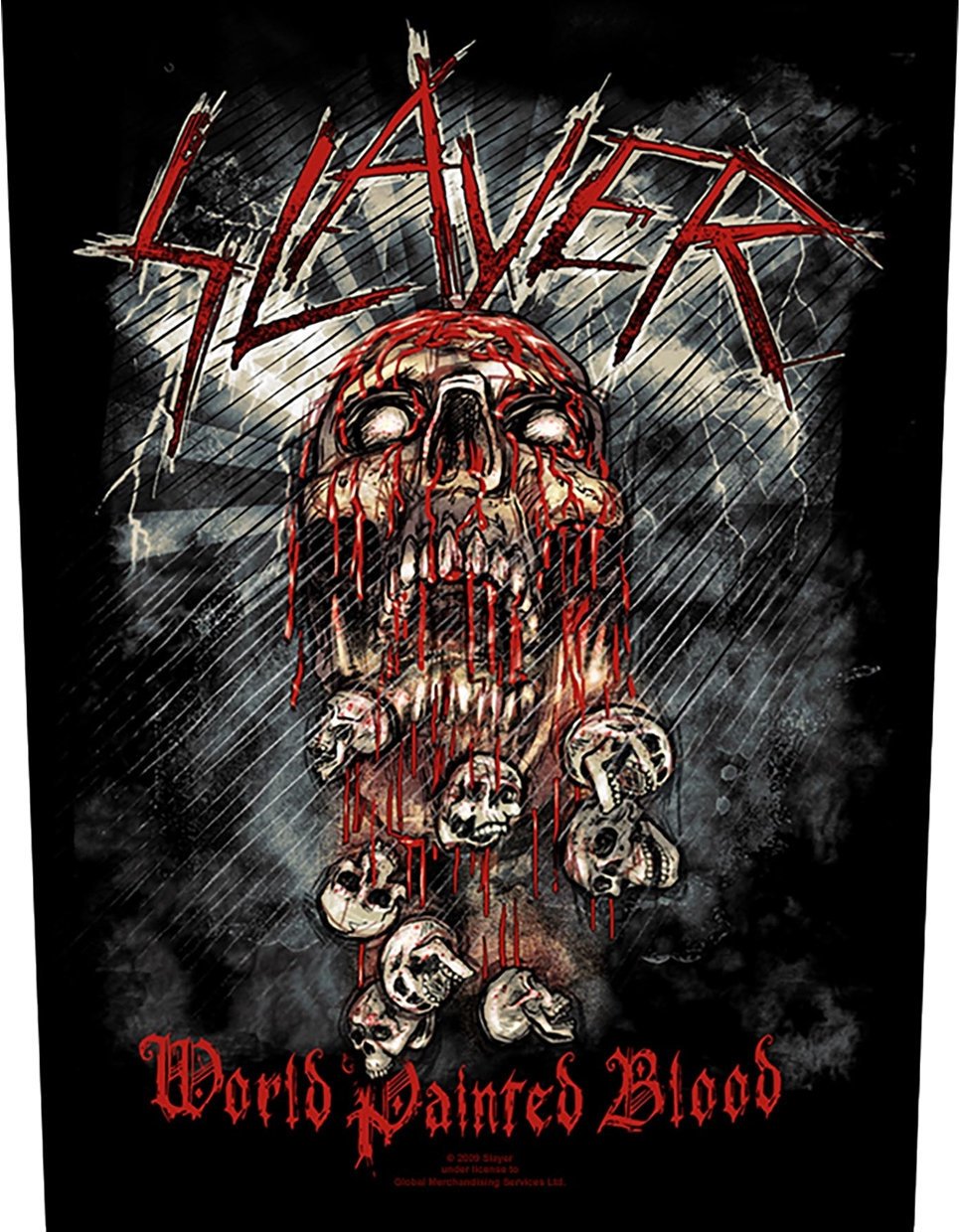 Naszywka Slayer World Painted Blood Naszywka