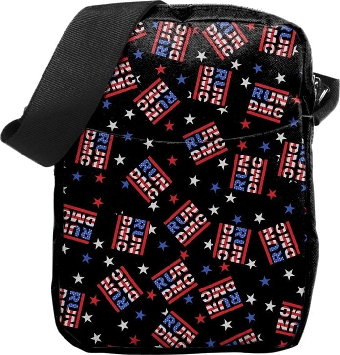 Music bag Run DMC USA Logo Crossbody Bag Black
