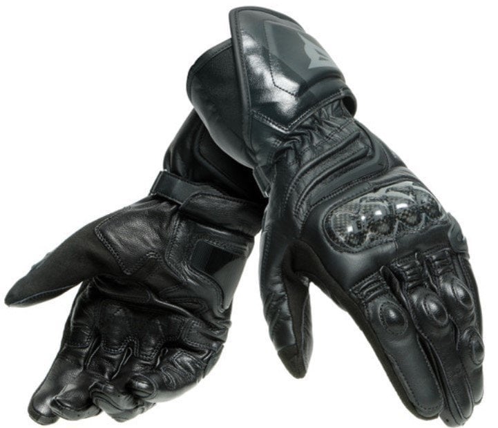 Motoristične rokavice Dainese Carbon 3 Long Black/Black L Motoristične rokavice