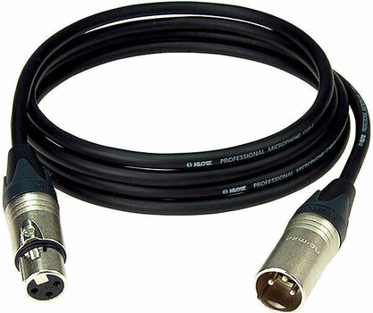 Cablu complet pentru microfoane Klotz M1FM1N1500 Negru 15 m - 1