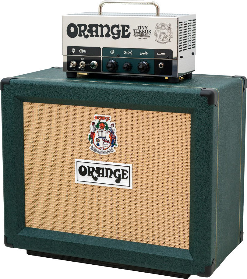 Amplificador a válvulas Orange Tiny Terror 10th Anniversary Half Stack