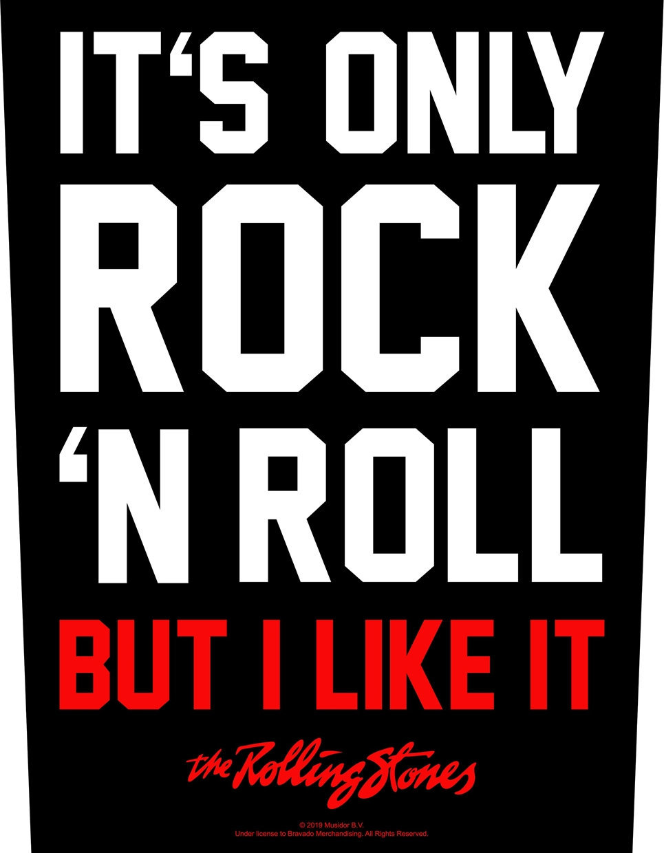 Naszywka The Rolling Stones It's Only Rock 'N' Roll Naszywka