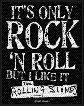 Patch, Sticker, badge The Rolling Stones It's Only Rock 'N' Roll Sew-On Patch - 1