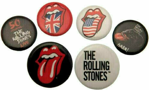 Badge The Rolling Stones Lips Badge - 1