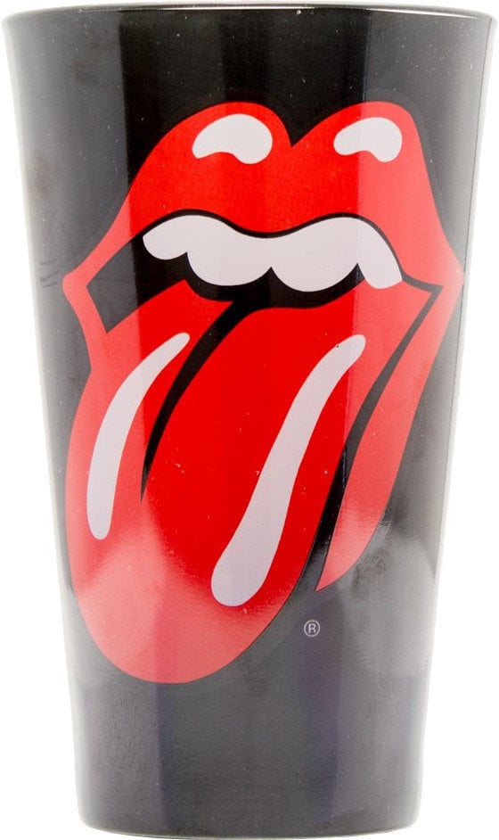 Musiciens dans la cuisine The Rolling Stones Logo Coloured Pint Glass