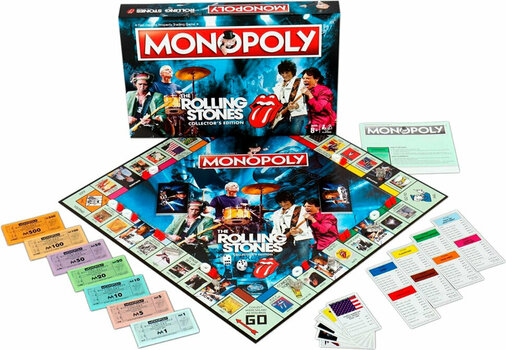 Puzzle and Games The Rolling Stones Monopoly - 1