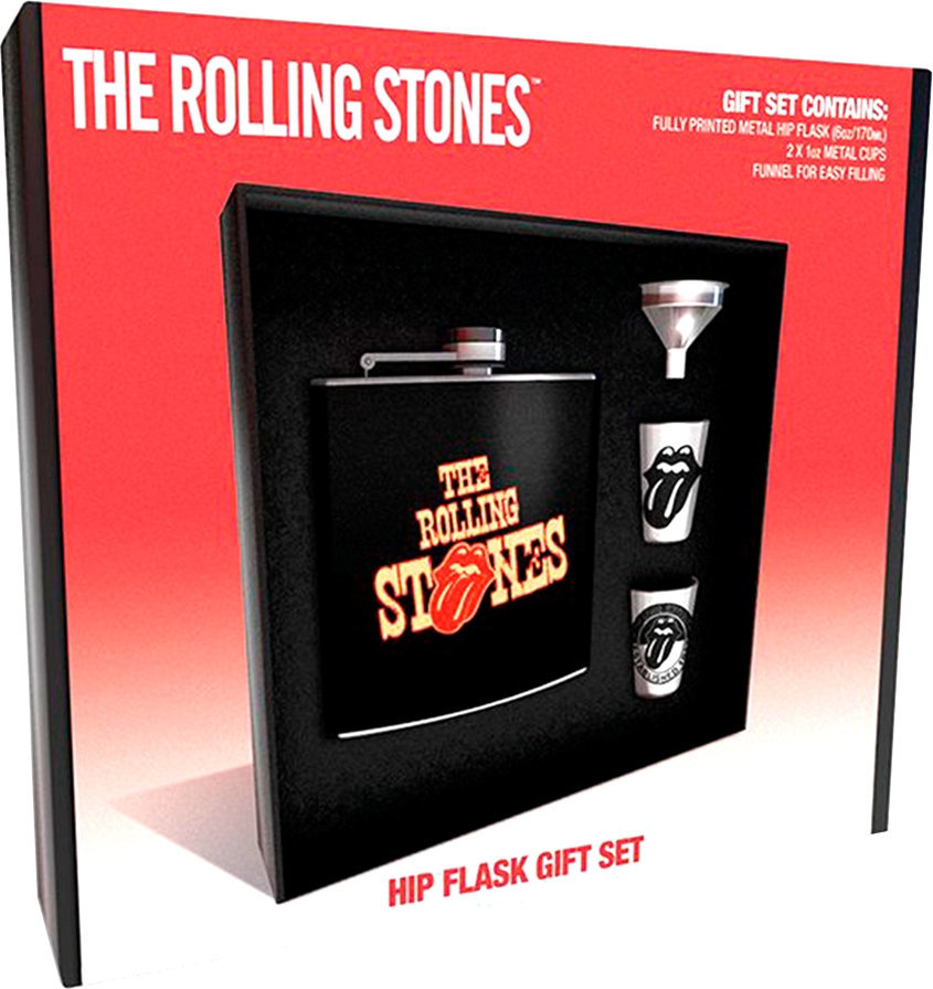 Flasche The Rolling Stones Tongue Hip Flasche