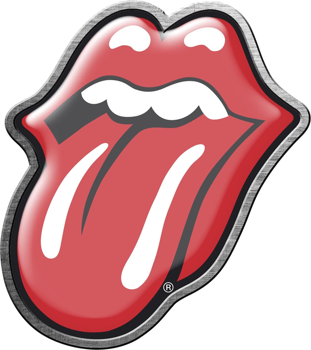 Märke The Rolling Stones Tongue Metal Märke