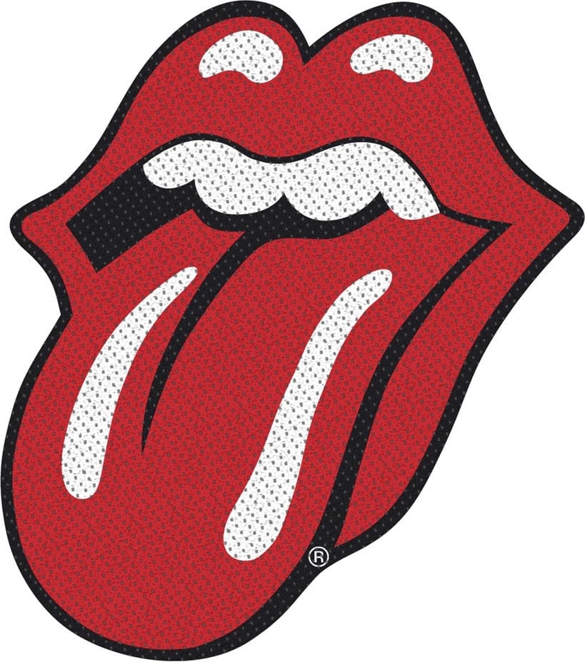 Patch, klistermærke, badge The Rolling Stones Tongue Sy-på patch