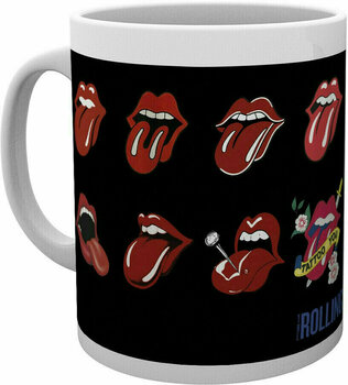 Muzikanti v kuchyni The Rolling Stones Tongues Hrnek Multi - 1