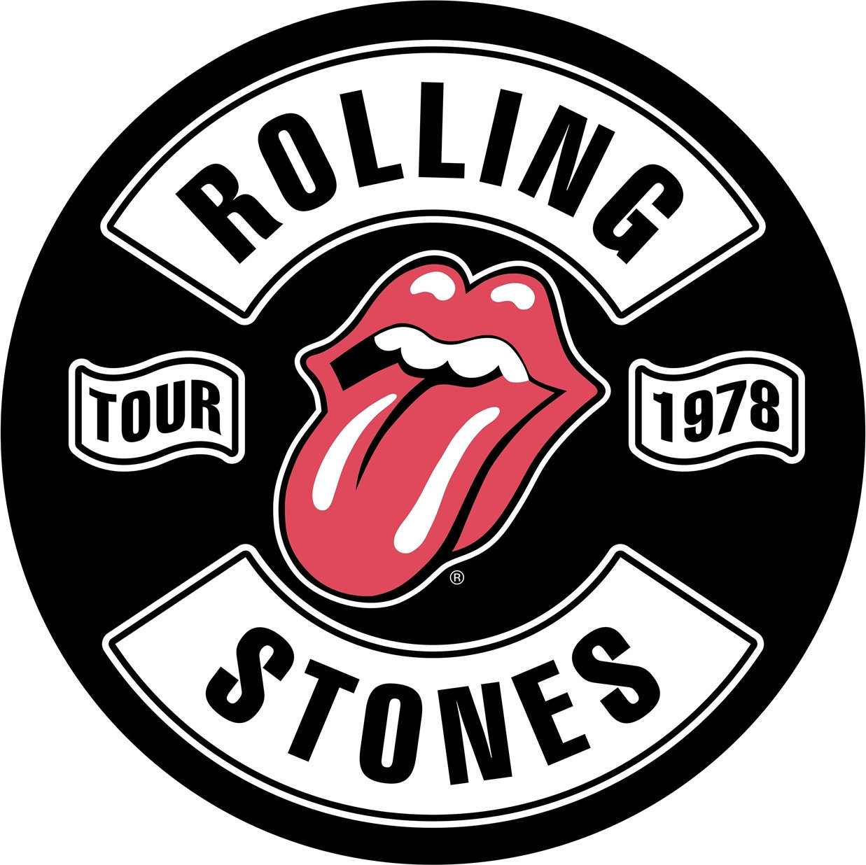 Кръпка The Rolling Stones Tour 1978 Кръпка