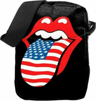 Music bag The Rolling Stones USA Tongue 2 Crossbody Bag Black - 1