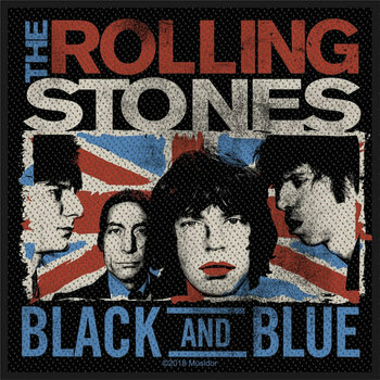 Nášivka The Rolling Stones Black And Blue Nášivka - 1