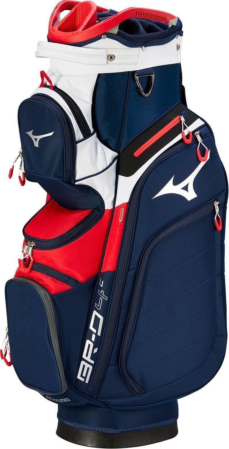 Golf Bag Mizuno BR-D4 Navy-Red Golf Bag