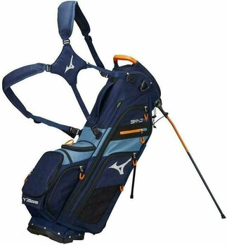 Golf Bag Mizuno BR-D4 Navy/Blue Golf Bag - 1