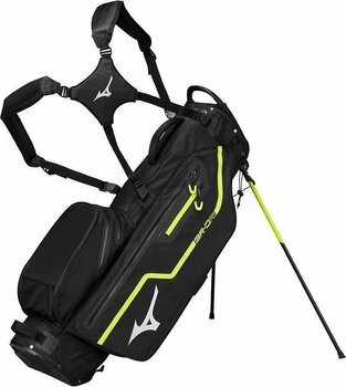 Golf torba Stand Bag Mizuno BR-DRI Black/Lime Golf torba Stand Bag - 1