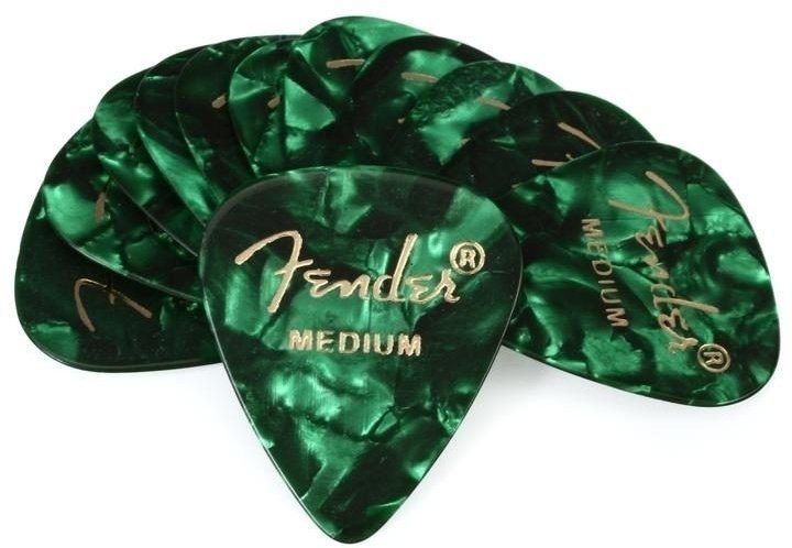 Médiators Fender 351 Shape M 12 Médiators