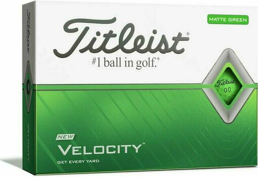 Golfball Titleist Velocity Golf Balls Green 2020 - 1