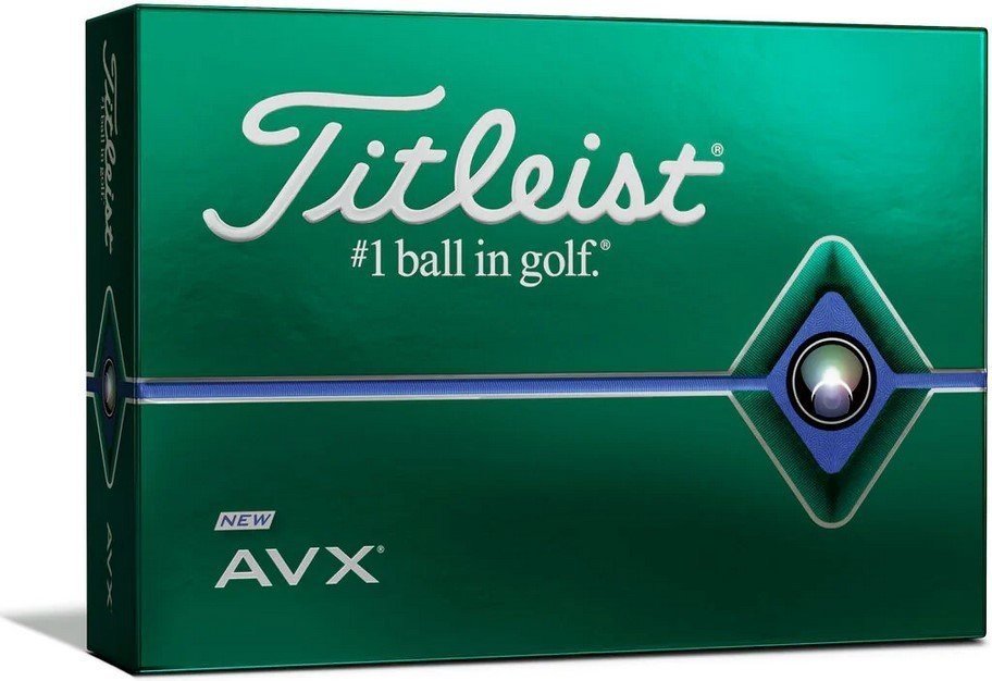 Golfový míček Titleist AVX Golf Balls White 2020