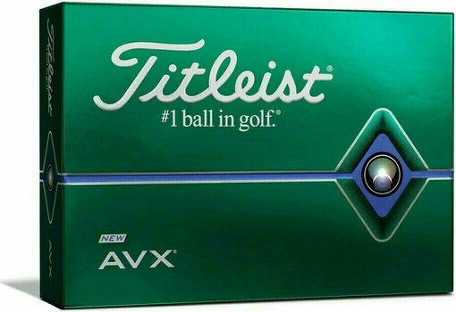 Μπάλες Γκολφ Titleist AVX Golf Balls White 2020 - 1