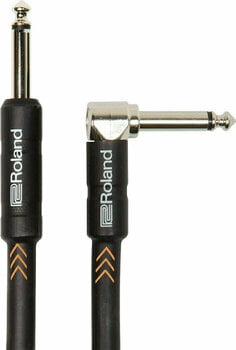 Instrument Cable Roland RIC-B5A Black 150 cm Straight - Angled - 1