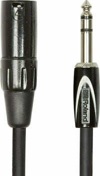 Mikrofónový kábel Roland RCC-3-TRXM Čierna 100 cm - 1