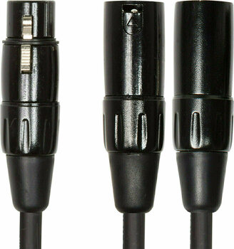 Microphone Cable Roland RCC-YC-XF2XM Black 15 cm - 1