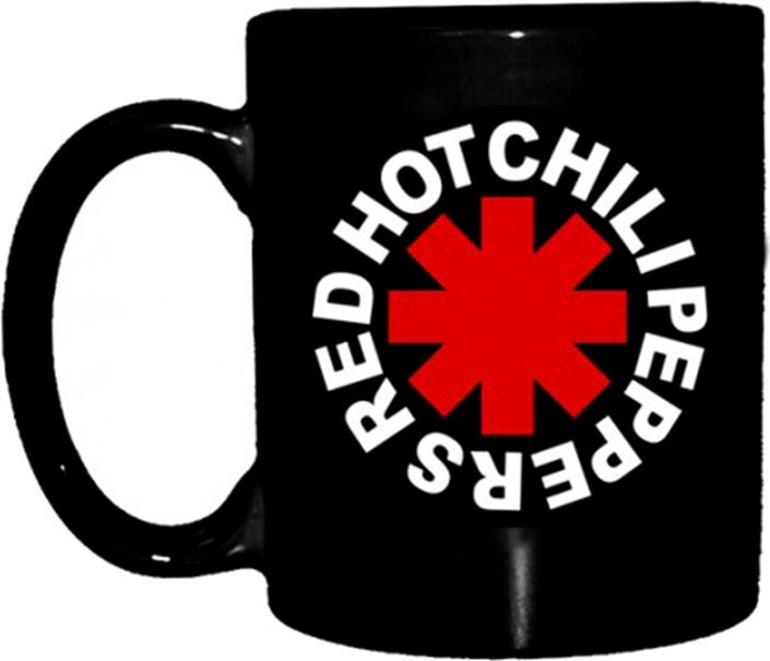 Mug Red Hot Chili Peppers Asterisks Logo Mug