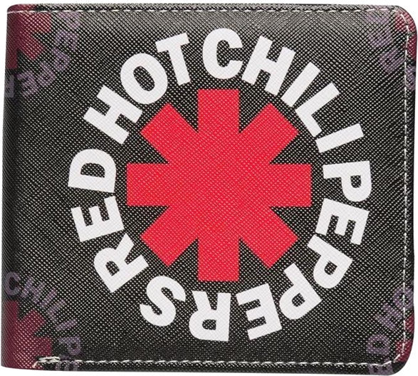 Portemonnee Red Hot Chili Peppers Black Asterisk Wallet