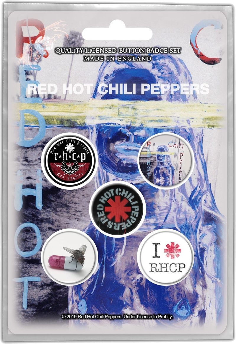 Patch / Badge Red Hot Chili Peppers By The Way Badge