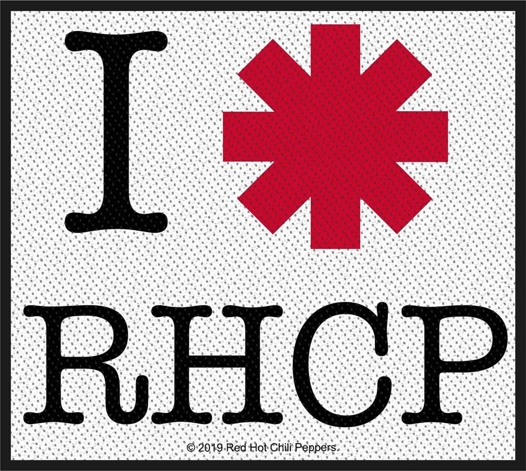 Zakrpa Red Hot Chili Peppers I Love Rhcp Zakrpa