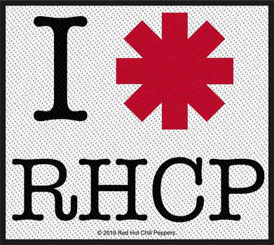 Zakrpa Red Hot Chili Peppers I Love Rhcp Zakrpa - 1
