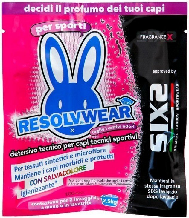 Vaskemiddel til tøj SIX2 ResolvWear 100 ml Vaskemiddel til tøj