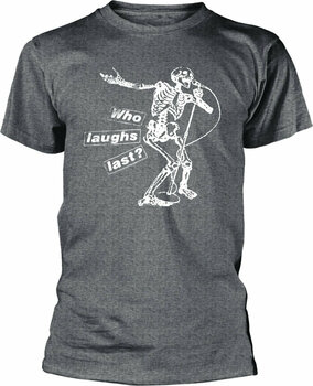 T-Shirt Rage Against The Machine T-Shirt Who Laughs Last Herren Grey S - 1