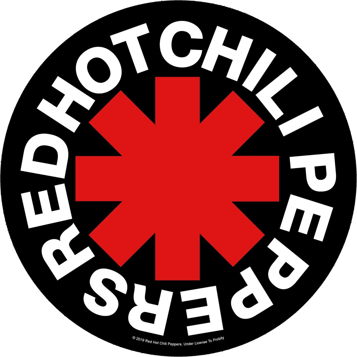 Lapje Red Hot Chili Peppers Asterisk Lapje