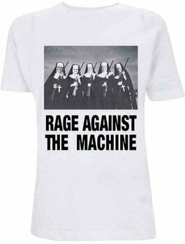 T-shirt Rage Against The Machine Nuns And Guns White L T-shirt - 1